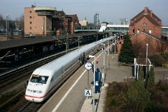 Harburg Hbf. 28. February 2004